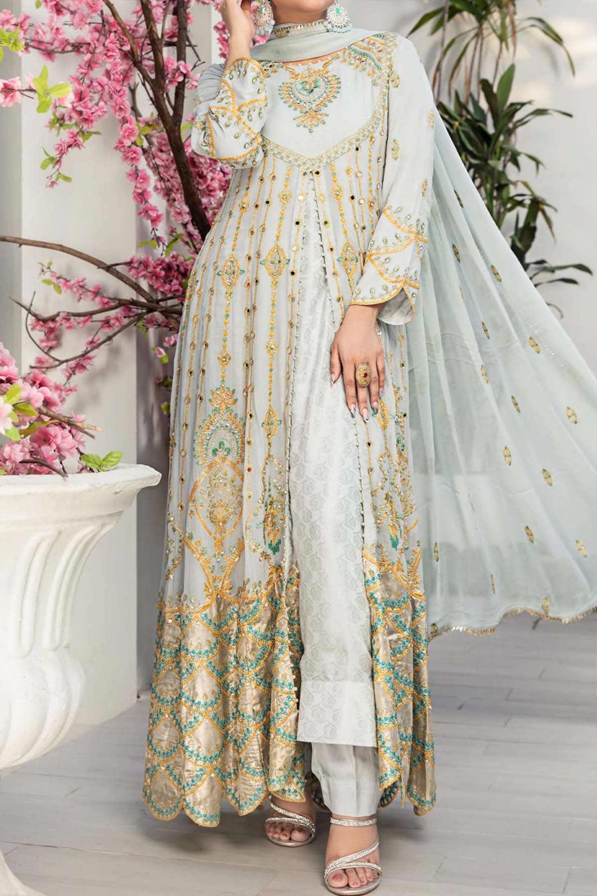 Pin by Fatima on Ethnic wear | Latest bridal dresses, Casual bridal dress,  Party wear dresses